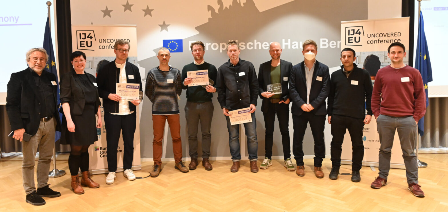 The IMPACT award winners 2022 (photo: ECPMF / Andreas Lamm)
